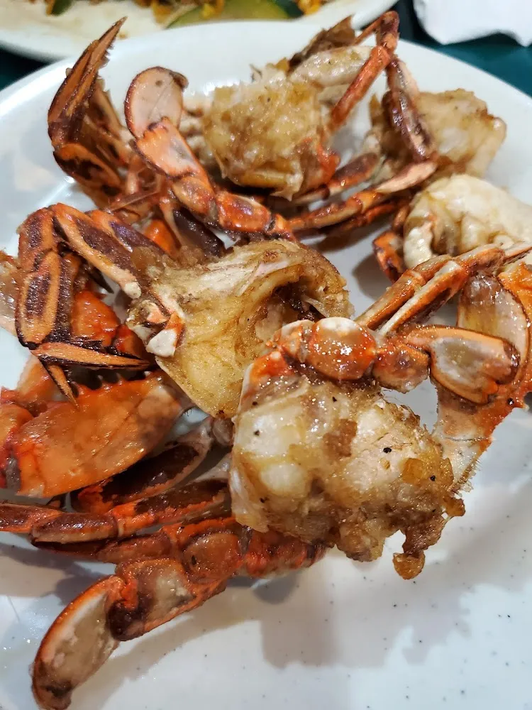 Fried Blue Crab